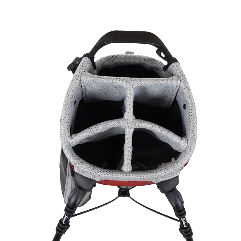 TITLEIST Players 5 StaDry Stand Bag (Red/Grey/Black) - Image 3