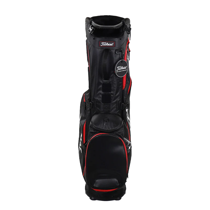 TITLEIST Players 5 StaDry Stand Bag (Black/Black/Red) - Image 3