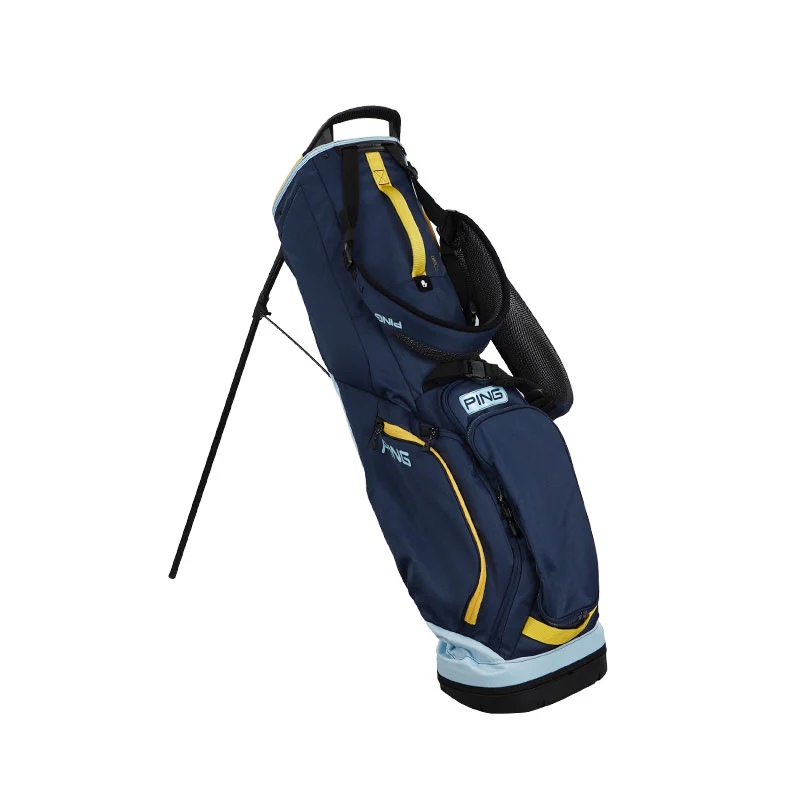 PING Hoofer Lite Stand Bag (Navy/Cry/Lemon) - Image 2