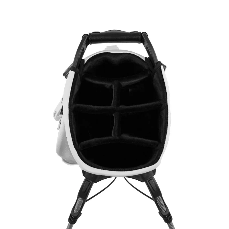 GFORE Embossed Skull & Tees Daytona Stand Bag (Snow) - Image 4