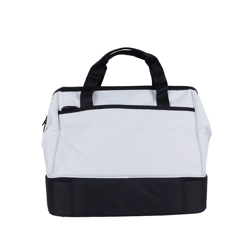 LE COQ SPORTIF GOLF Double-Layered Boston Bag (White) - Image 2