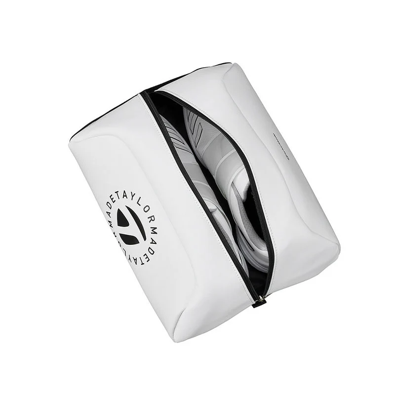 TAYLORMADE Circle Logo Shoe Bag (White) - Image 3