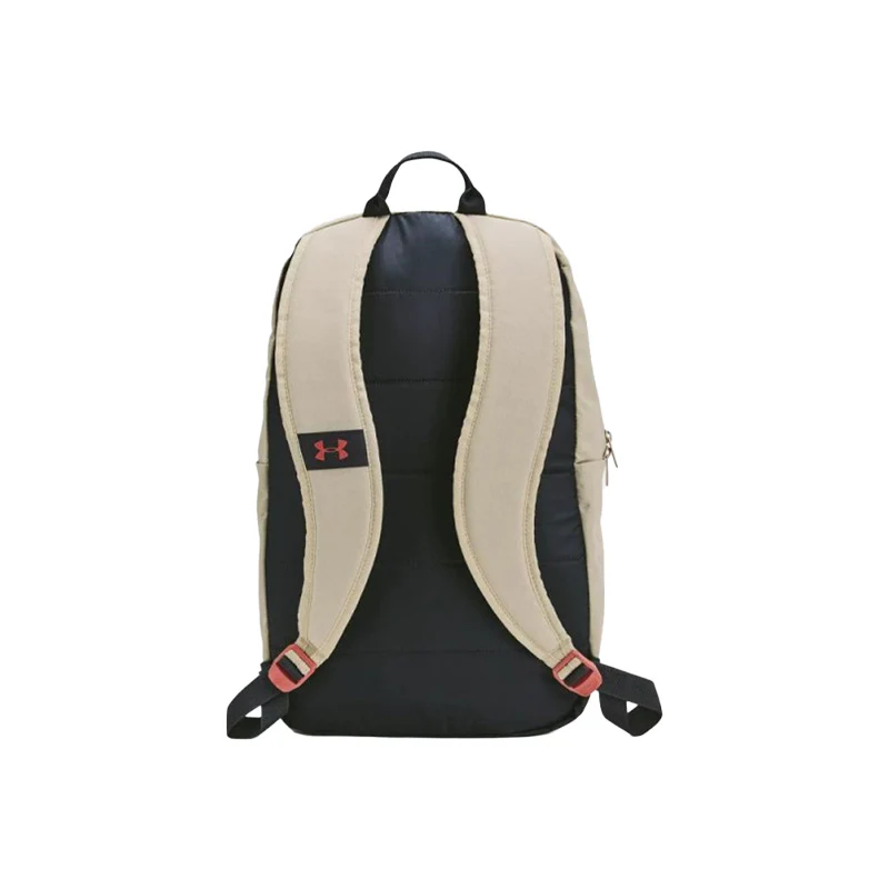 UNDER ARMOUR Halftime Backpack (Khaki/Red/Black) - Image 2