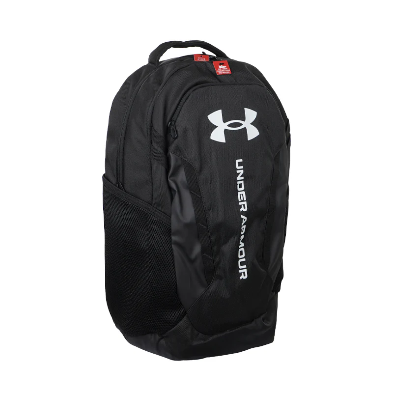 UNDER ARMOUR Hustle 6.0 Backpack (Black/Black/White)