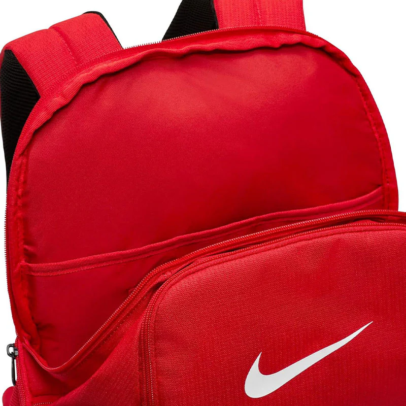NIKE Brasilia 9.5 Backpack (Red/Black/White) - Image 3