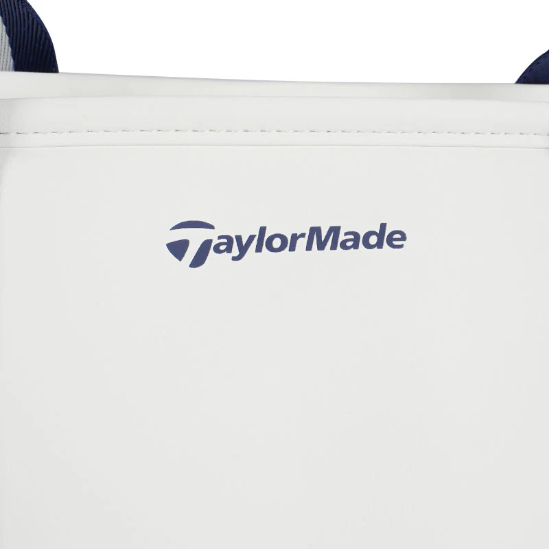 TAYLORMADE Wilshire Round Tote Bag (White) - Image 4