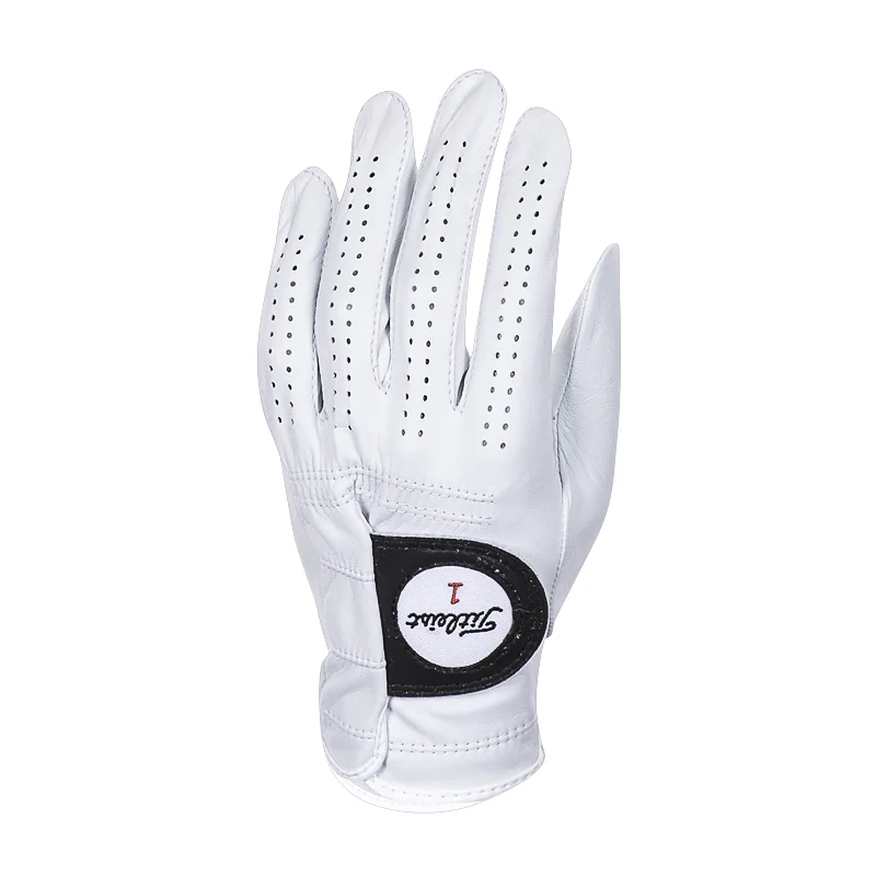 TITLEIST Players Men's Leather Glove (White)