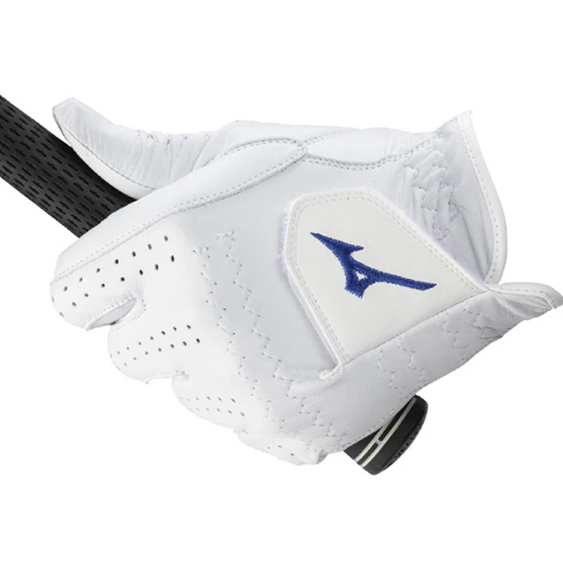 MIZUNO Goat Men's Leather Glove (White) - Image 4