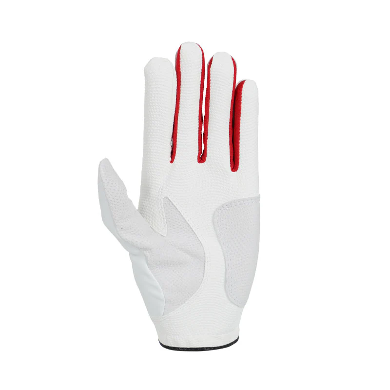 FOOTJOY GTXtreme Men's Leather Glove (White/Red) - Image 2