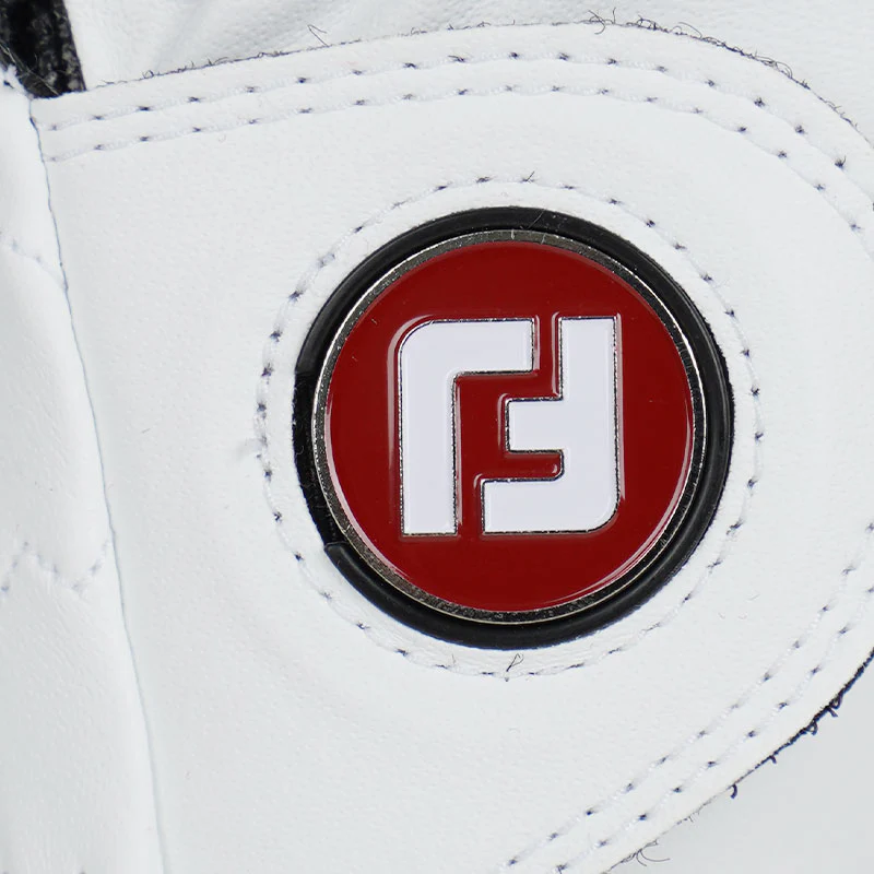 FOOTJOY GTXtreme Men's Leather Glove (White/Red) - Image 3