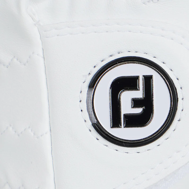 FOOTJOY GTXtreme Asian Women's Leather Pair Gloves (White/White) - Image 4