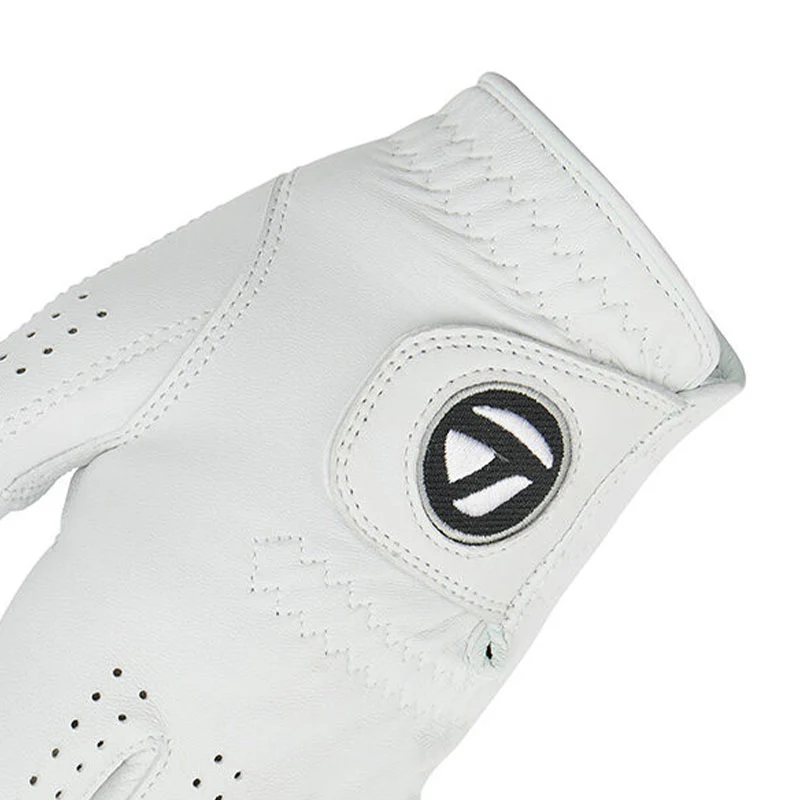TAYLORMADE TP Genuine Men's Leather Glove (White) - Image 3