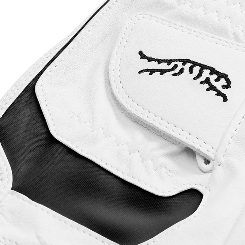 SUN DAY RED Tour Men's Leather Glove (White/Black) - Image 4