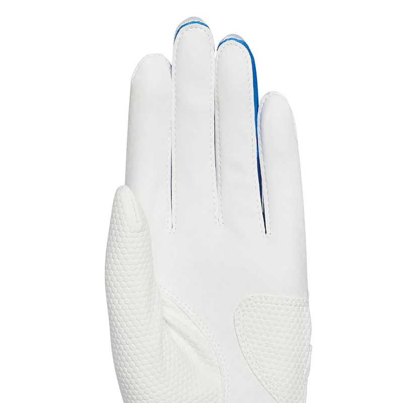 ADIDAS Cool Women's Pair All Weather Gloves (White/Blue) - Image 4