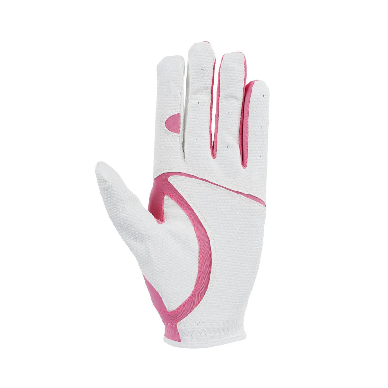 HONMA Men's All-Weather Glove (White/Pink) - Image 2