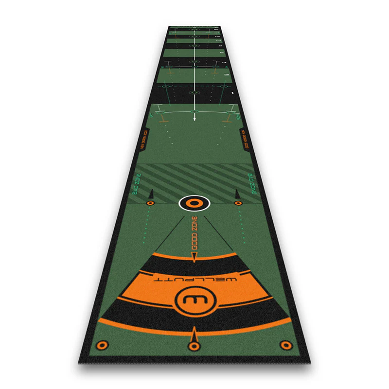 WELLPUTT Putting Mat Green - 400cm x 50cm