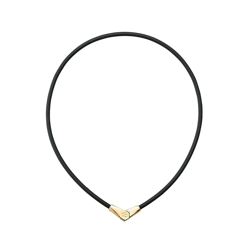 COLANTOTTE ALT NECKLACE (BLACK/GOLD)