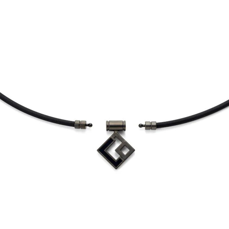 COLANTOTTE Tao Necklace Aura Matte (Matte Black) - Image 4