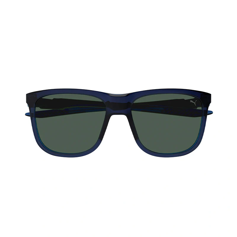 PUMA PU0360S Blue/Blue/Green Sunglasses - Image 3