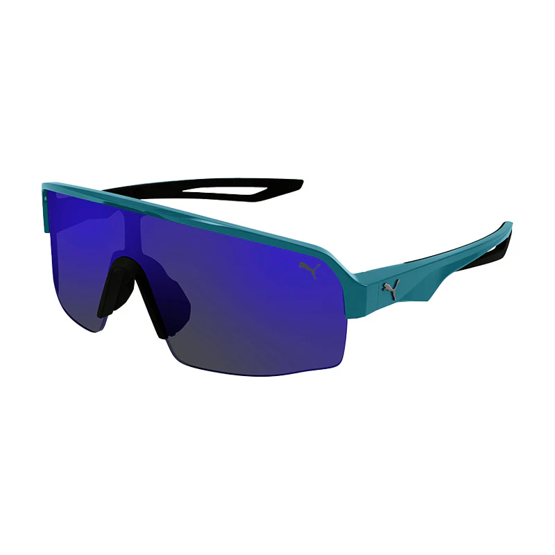 PUMA PU0399S Black/Green/Blue Sunglasses - Image 2