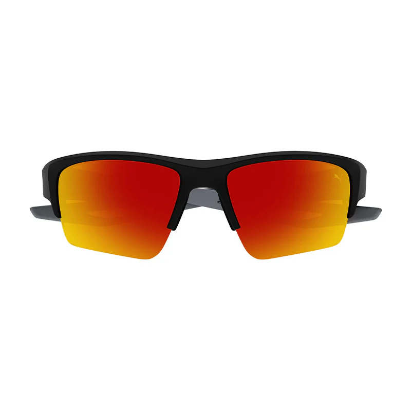 PUMA PU0400S Black/Grey/Red Sunglasses - Image 3