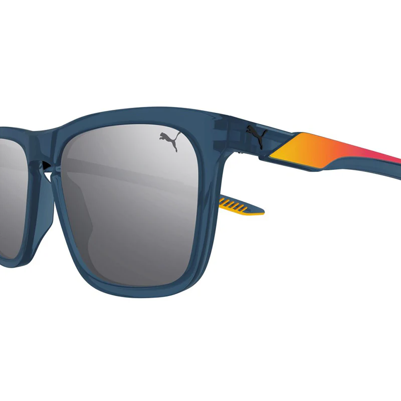 PUMA PU0376S Grey/Silver Sunglasses - Image 4