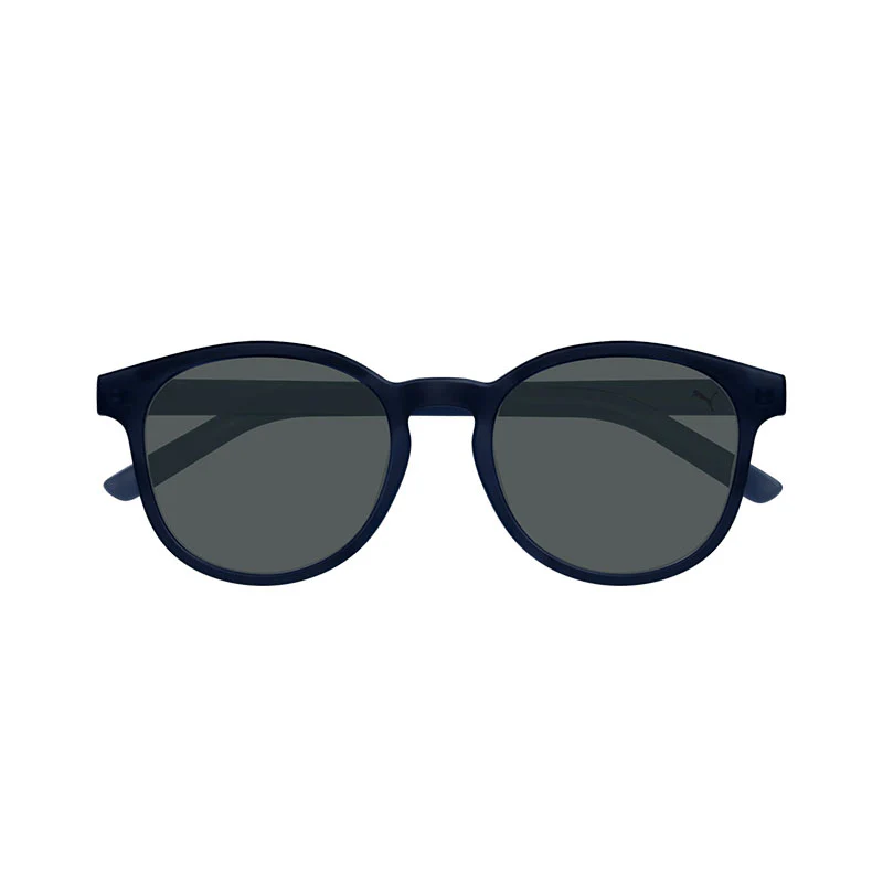 PUMA PU0500SA Matte Dark Blue/Grey Sunglasses - Image 3