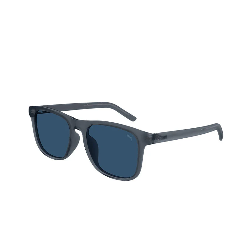 PUMA PU0502SA Matte Grey/Blue Sunglasses - Image 2