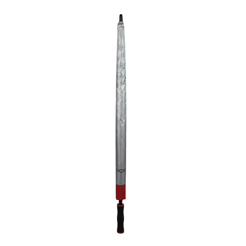 SUN MOUNTAIN 68" Double Canopy Umbrella (Silver/Red) - Image 4