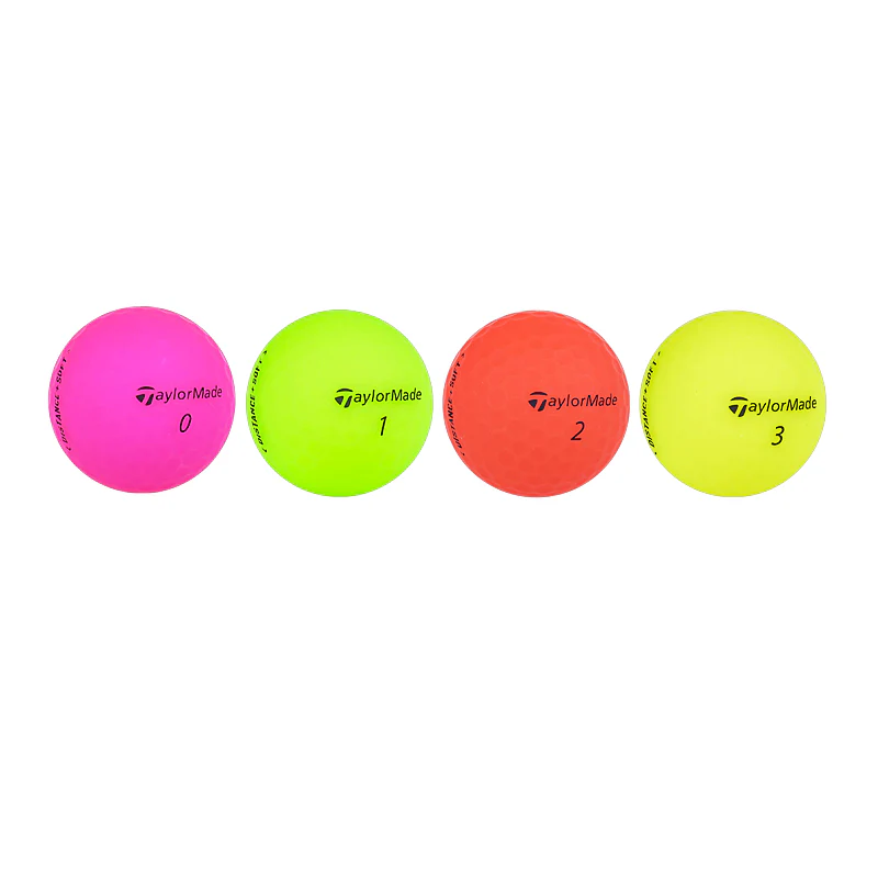 TAYLORMADE Distance + Soft (2019) (Multi Colour) Golf Ball - Image 2