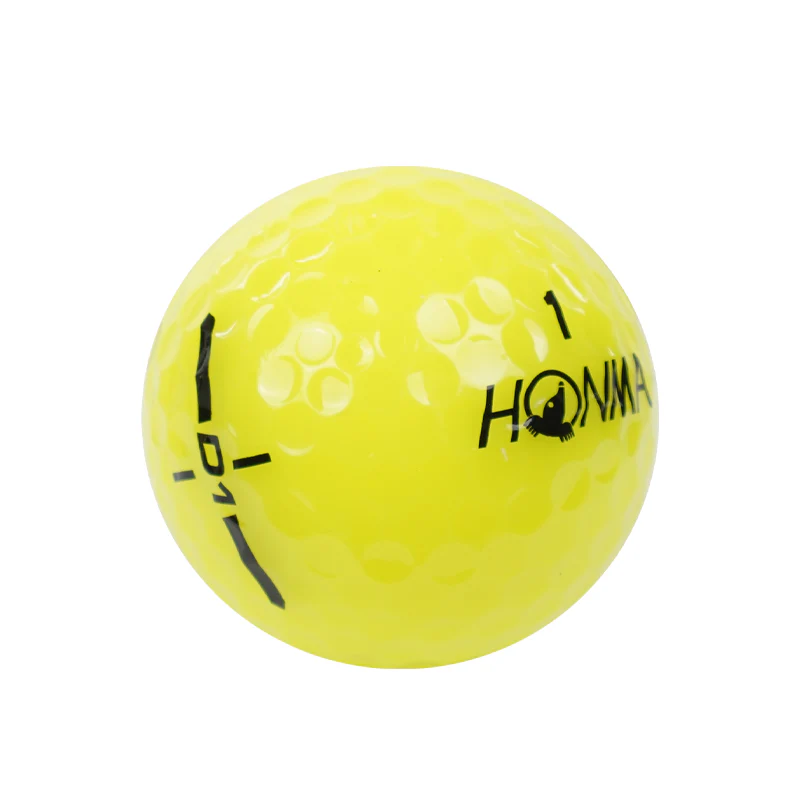 HONMA D1 (2024) (Yellow) Golf Ball - Image 2