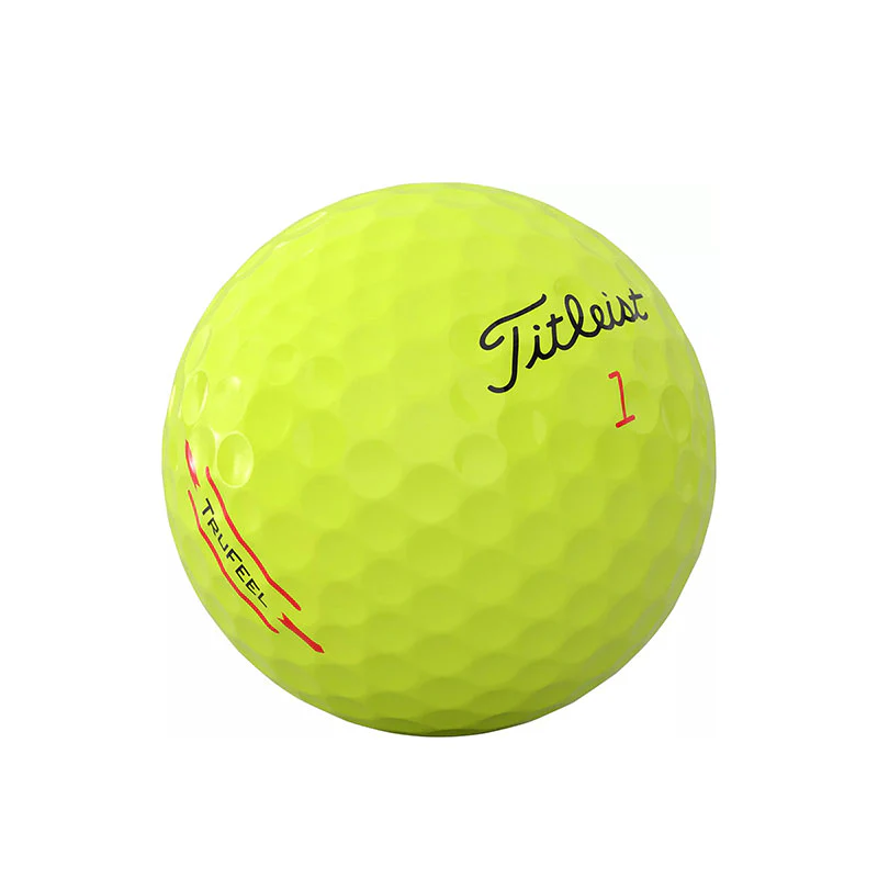 TITLEIST TruFeel (2026) (Yellow) Golf Ball - Image 2