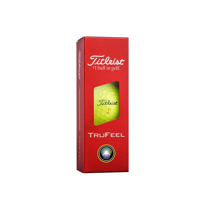 TITLEIST TruFeel (2026) (Yellow) Golf Ball - Image 3