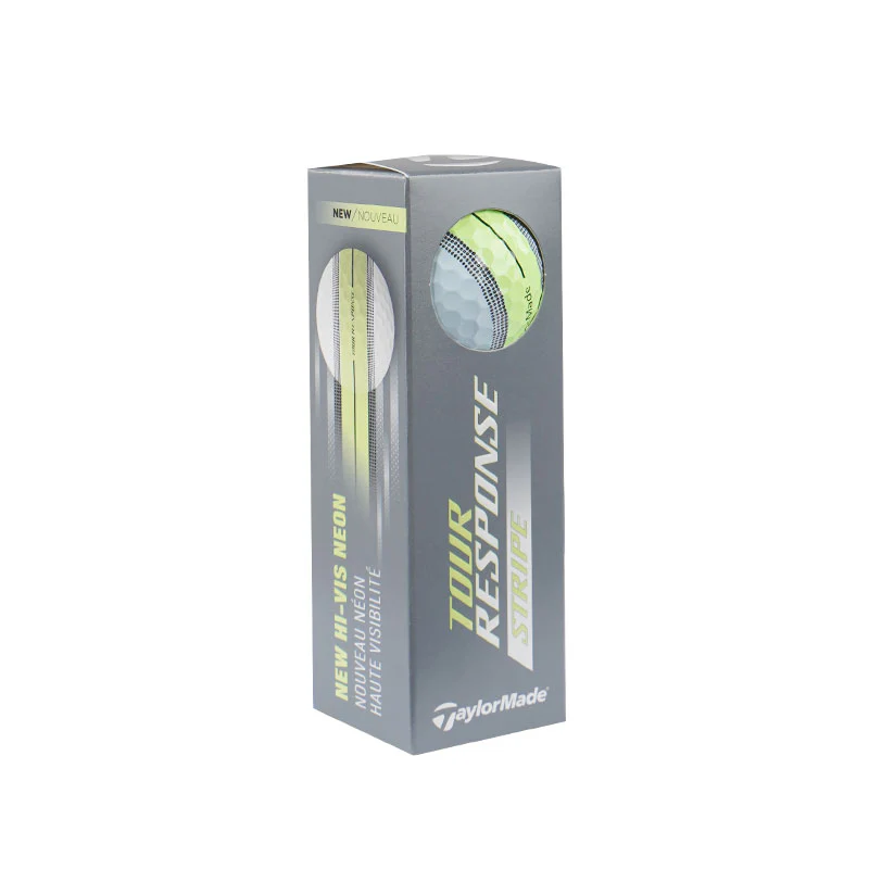 TAYLORMADE Tour Response Stripe (2025) (Yellow) Golf Ball - Image 3