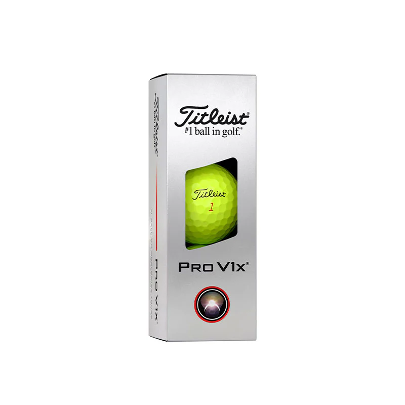 TITLEIST Pro V1x (2025) (Yellow) Golf Ball - Image 3