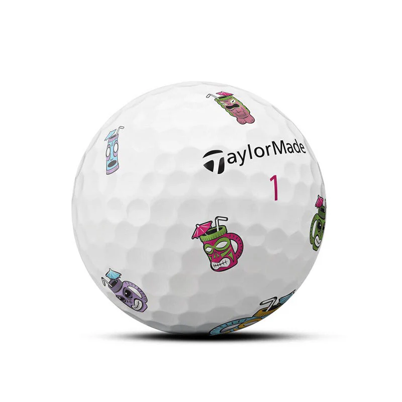TAYLORMADE TP5x pix Tiki Limited Edition (2025) Golf Ball - Image 2