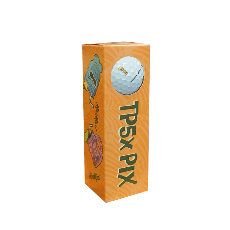 TAYLORMADE TP5x pix Tiki Limited Edition (2025) Golf Ball - Image 3