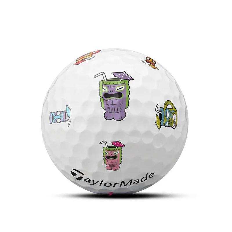 TAYLORMADE TP5x pix Tiki Limited Edition (2025) Golf Ball - Image 4