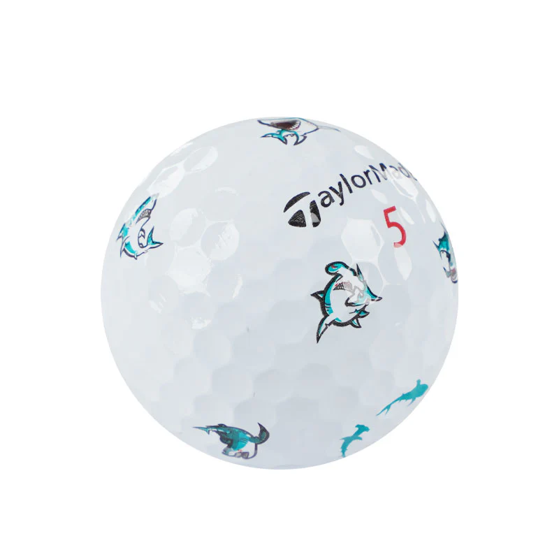 TAYLORMADE TP5x pix Shark Limited Edition (2025) Golf Ball - Image 2