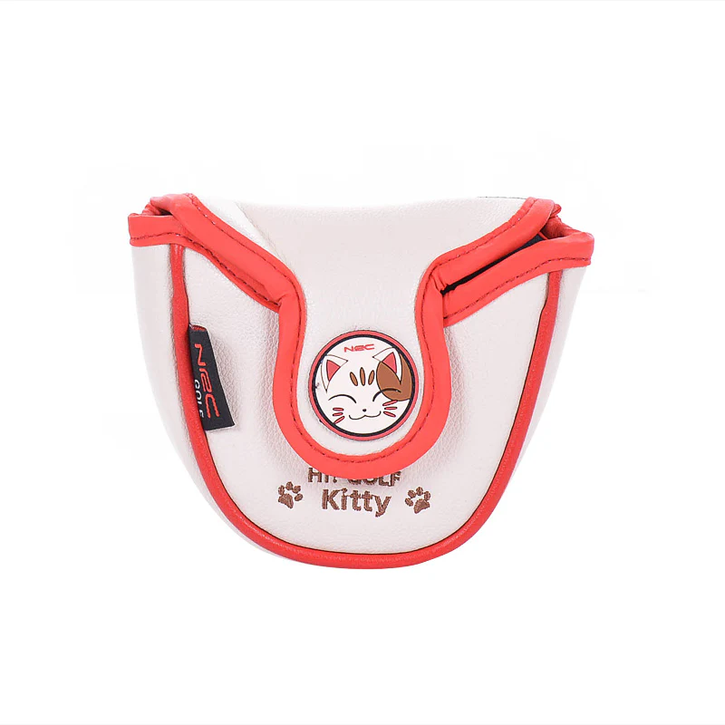 GENERAL ITEM Barudan Lucky Cat Mallet Putter Headcover (White) - Image 2