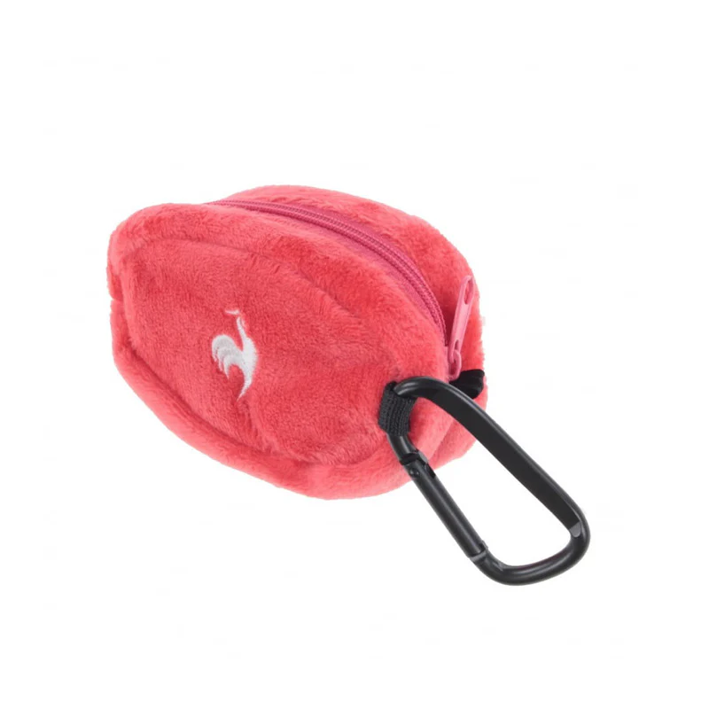 LE COQ SPORTIF GOLF Fluffy Ball Holder (Red) - Image 4