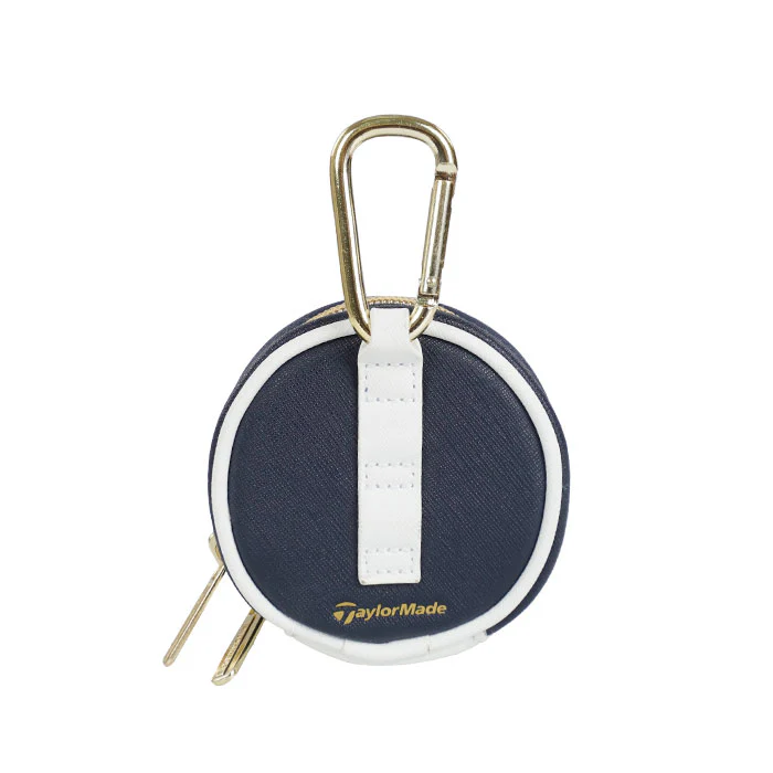 TAYLORMADE Wheeled Ball Pouch (Navy) - Image 2